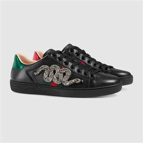 gucci embroidered sneakers for women